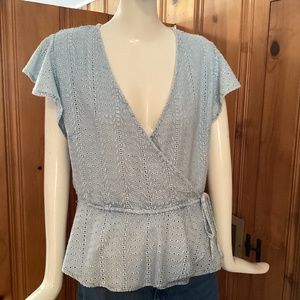 NWT Style Envy Wrap Shirt